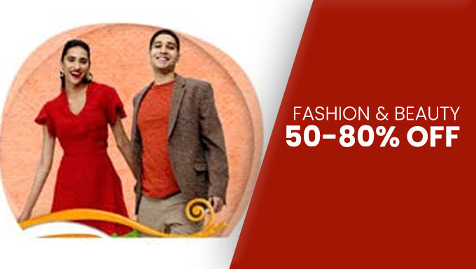 50-80% OFF On Beauty And fashion