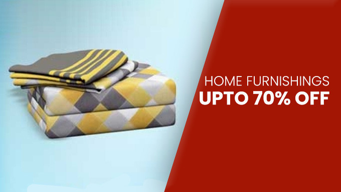 Get up to 70% Off on Home Furnishings