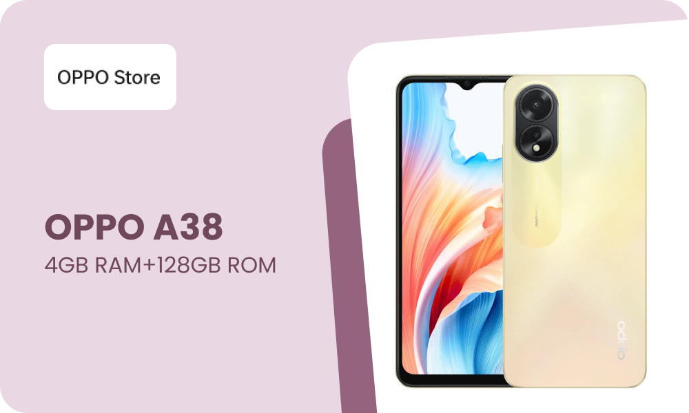 Buy OPPO A38 With 4GB RAM+128GB ROM