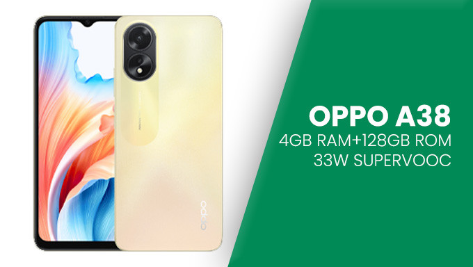 Buy OPPO A38 With 4GB RAM+128GB ROM - PaisaWapas