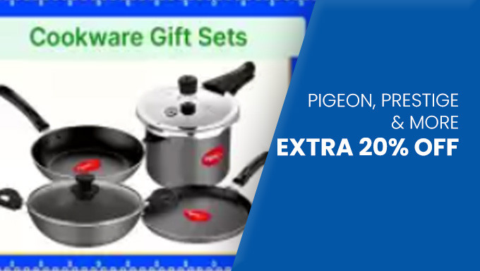 Upto 65% Off On Cookware sets 