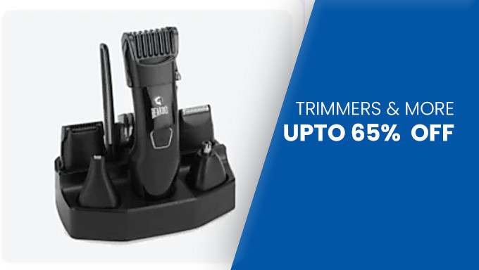 Get Upto 65% Off on Trimmers