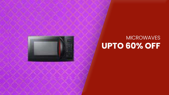 Get up to 60% Off on Microwaves