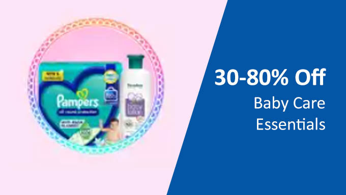 30% -80% OFF On Baby Care Products