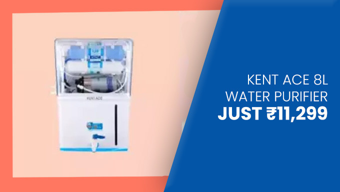 KENT RO + UV + UF + TDS Water Purifier Starting At Just Rs.11299