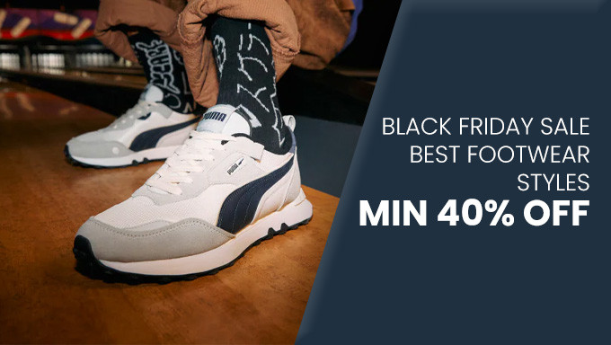 Min 40% OFF On Best Footwear Styles