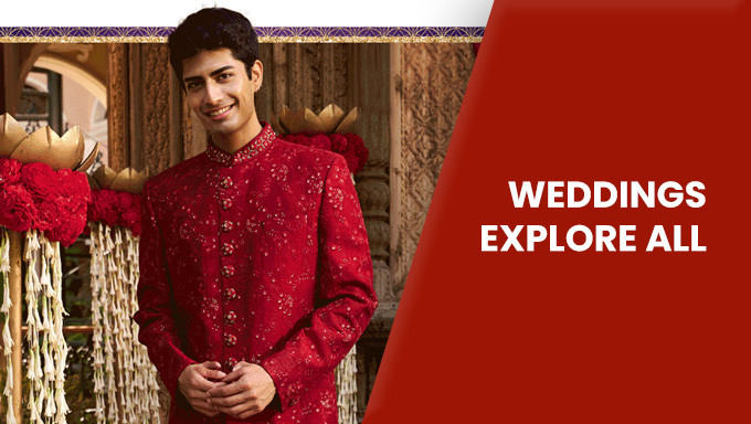 Min 60% Off On Wedding Collection And More 