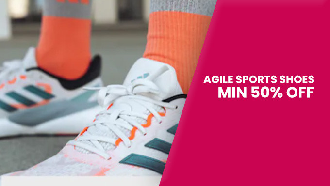 Min 50% OFF On Sports Shoes