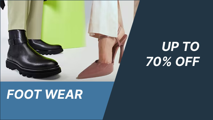 Upto 70% Off On Footwear