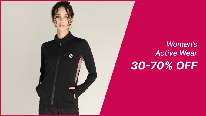 30%-70% Off On Active Wear