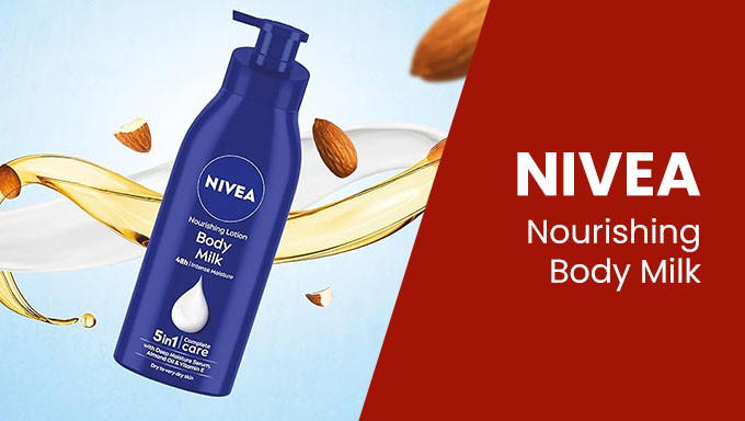 NIVEA Nourishing Body Milk 400ml Body Lotion | 48 H Moisturization | With 2X Almond Oil | Smooth and Healthy Looking Skin |For Very Dry Skin