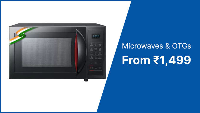  Microwaves & OTGs Starting At Just Rs.1499