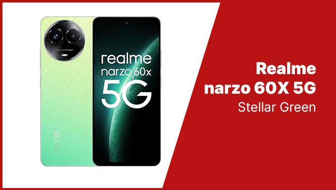 Buy Realme Narzo 60X 5G（Stellar Green, 6GB,128GB Storage ）