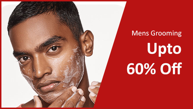Upto 60% Off On Men's Grooming Products