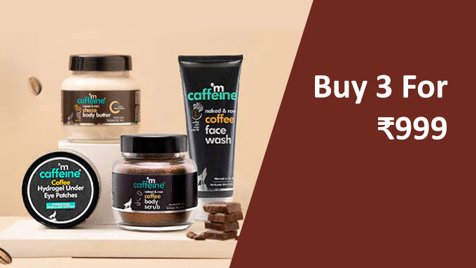 Buy Any 3 Products At Rs.999 + 5% Off On Prepaid Orders