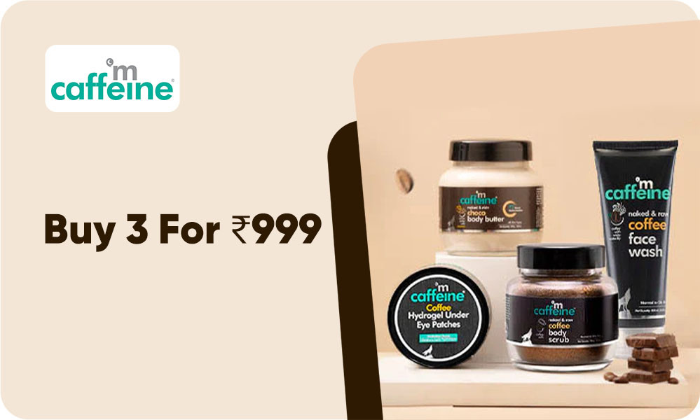 Buy Any 3 Products At Rs.999 + Extra 5% Off 