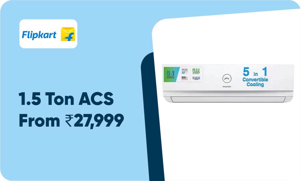 Buy 1.5 Ton Air Conditioners Starting At Rs.27.999