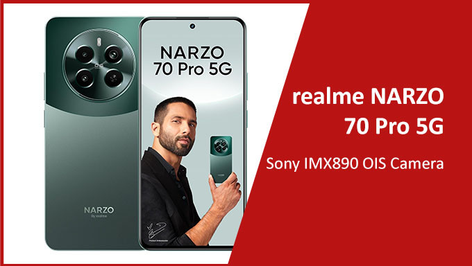 realme NARZO 70 Pro 5G (Glass Green, 8GB RAM,128GB Storage) Dimensity 7050 5G Chipset | Horizon Glass Design | Segment 1st Flagship Sony IMX890 OIS Camera