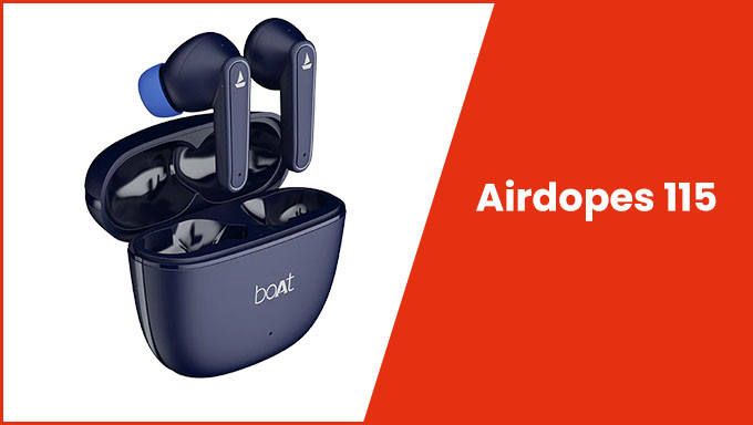 Flat 67% Off On Airdopes 115 Earbuds with 13mm Drivers
