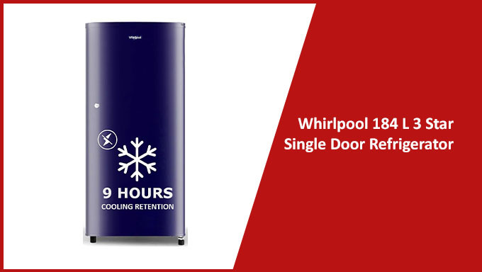 Buy Whirlpool 184 L 3 Star Direct-Cool Single Door Refrigerator