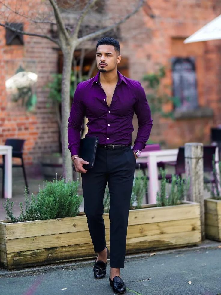 Top 10 Black Pant Matching Shirt Combinations For Men 2024