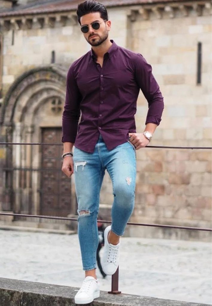 Top 11 Purple Colour shirt Matching Pant combination ideas 2025