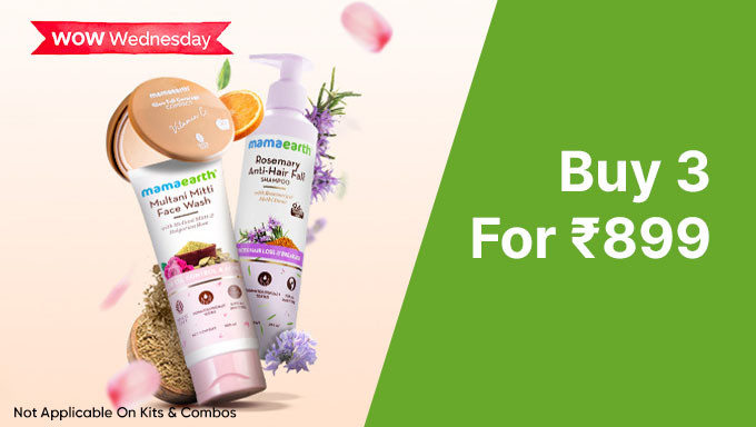 Wow Wednesday Sale | Get 3 Products For Just Rs.899