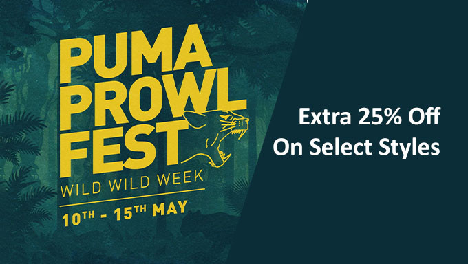 Puma Prowl Fest | Extra 25% Off on Everything