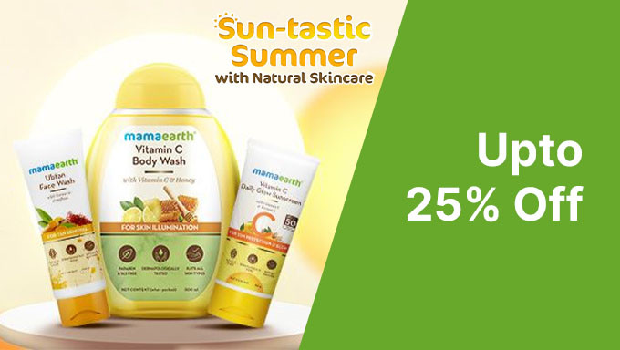 Upto 25% OFF On Best Beauty & Skincare Products
