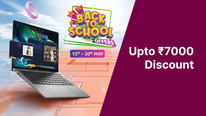 Back To School Sale | Get Upto 7000 Discount + Free 3 Years Warranty And Accessories