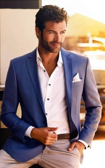 Blue blazer matching t shirt best sale