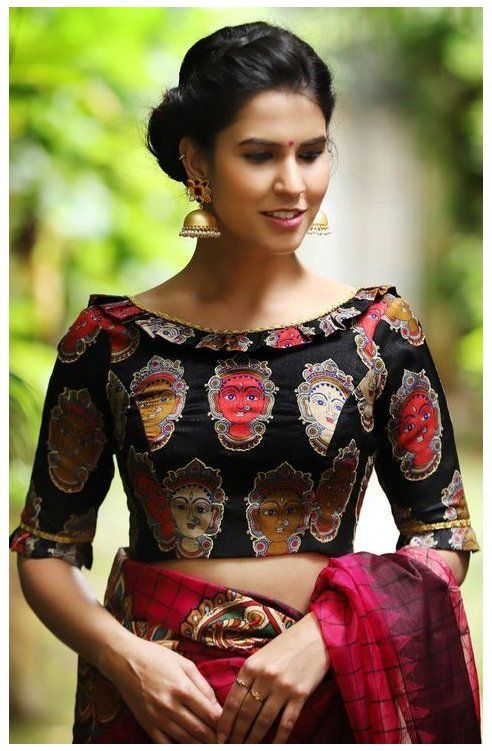 15 Best Blouse Designs for Silk Saree in 2024 | with Photos