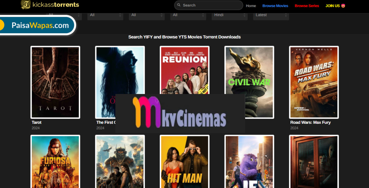 mkvCinemas Official Movie Download Watch Latest Films