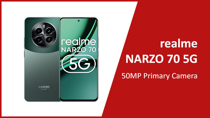 realme NARZO 70 5G (Forest Green,6GB RAM, 128GB Storage | Dimensity 7050 5G Chipset | 120Hz AMOLED Display | 50MP Primary Camera | 45W Charger in The Box