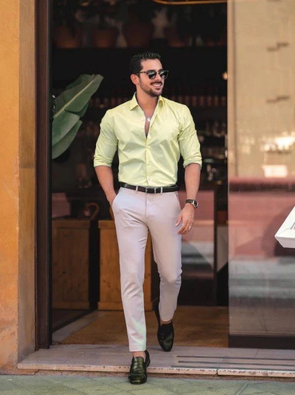 Top 10 Yellow Shirt Matching Pant Ideas for Men 2025