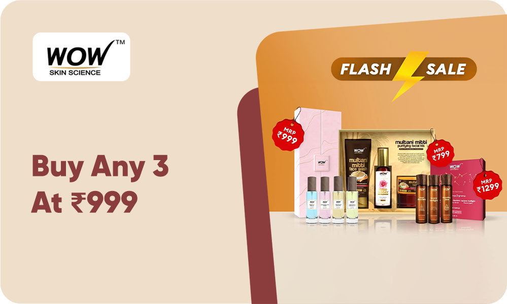 Flash Sale | Buy 3 @Rs.999 Only