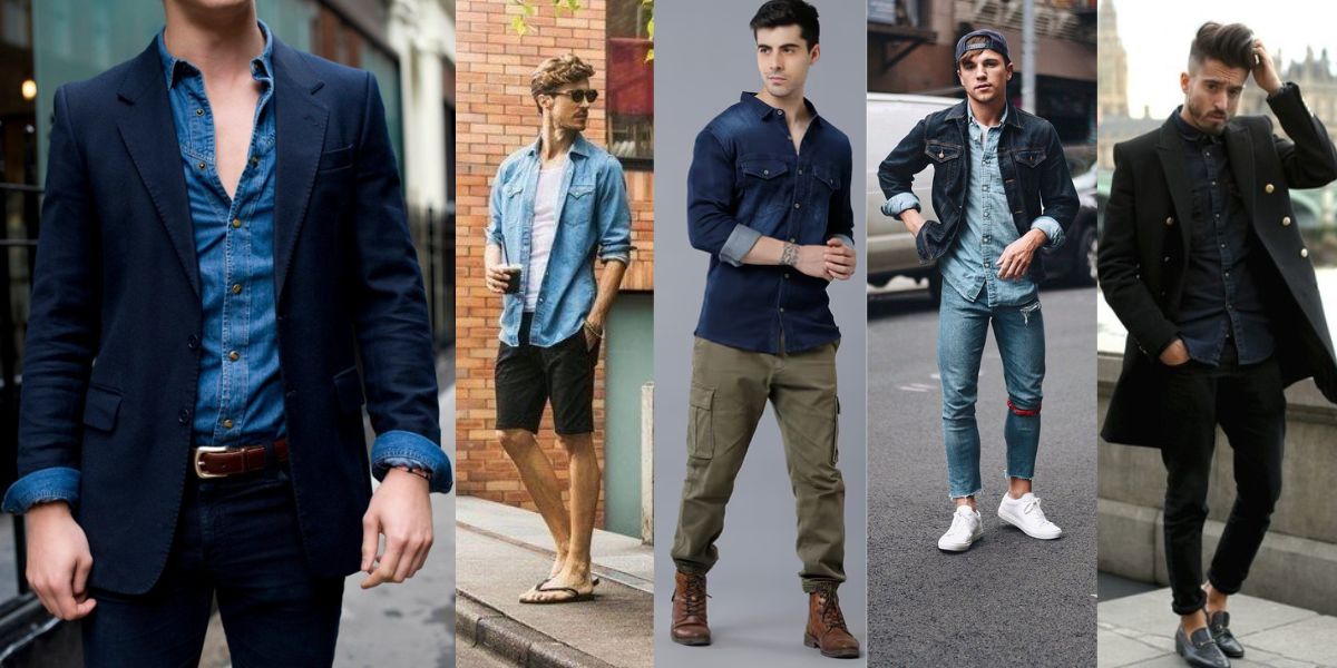 Top 10 Denim Shirt Combination Ideas with Photos 2024