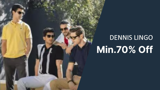 Min 70% Off On Denis Lingo