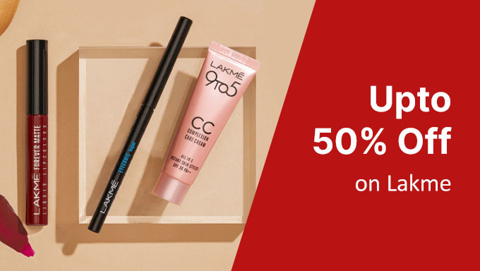 Upto 50% OFF On Lakme