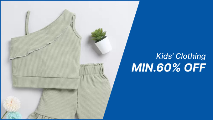 SALE| Upto 60% Off On Kids Wear