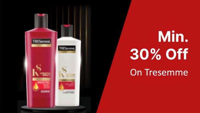 BEST DEAL| Min 30% Off On TRESemme Products