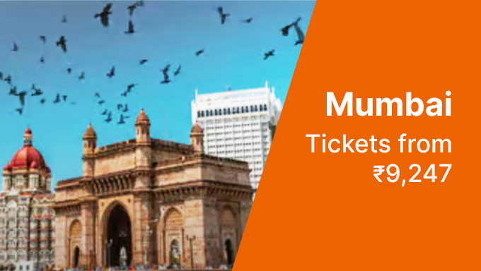 Book Flight Tickets From From New Delhi To Mumbai Starting From Rs.7,485 Only