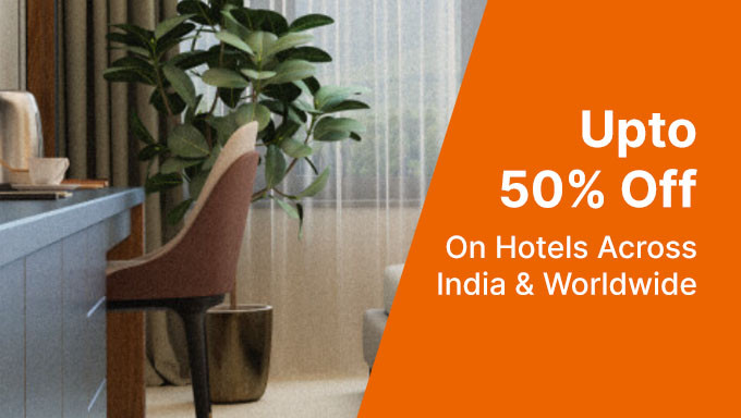 Upto 50% Off on Domestic & International Hotels 