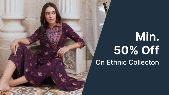 Minimum 50% Off On Women Ethnic Collection