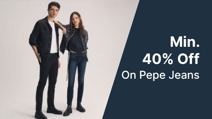 PEPE JEANS| Min. 40% Off On Pepe Jeans