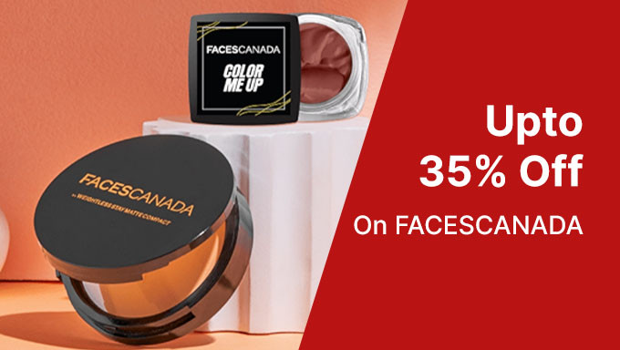 Upto 35% Off On Faces Canada Products