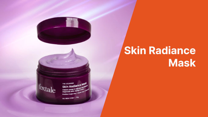 GLOW25 |Upto 25% Off On Foxtail Skin Radiance Mask +Free Eye Mask+ No Delivery Charges