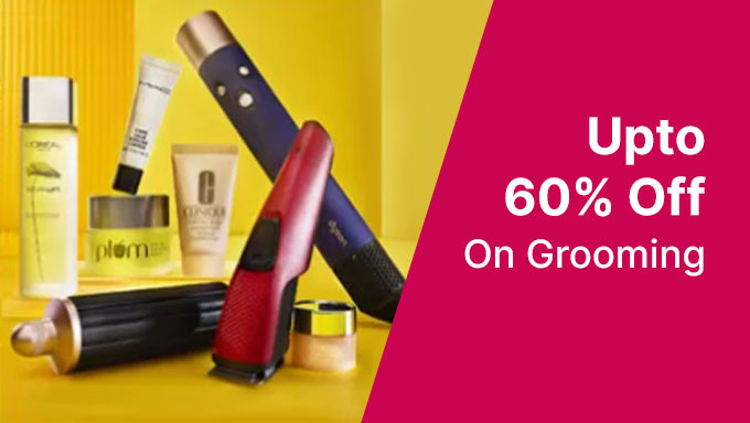 Upto 60% Off On Grooming Collection On Brands Like Philips,Braun,Vega,Morphy Richards & More 