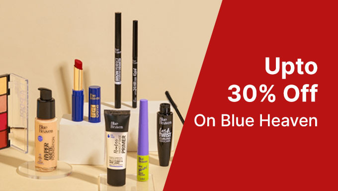 Upto 30% Off On Blue Heaven Products