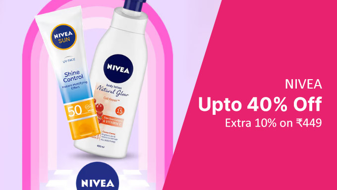 Up To 40% Off + Extra 10% On ₹449 